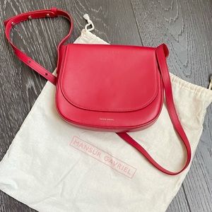 Mansur Gavriel Leather Crossbody Bag
